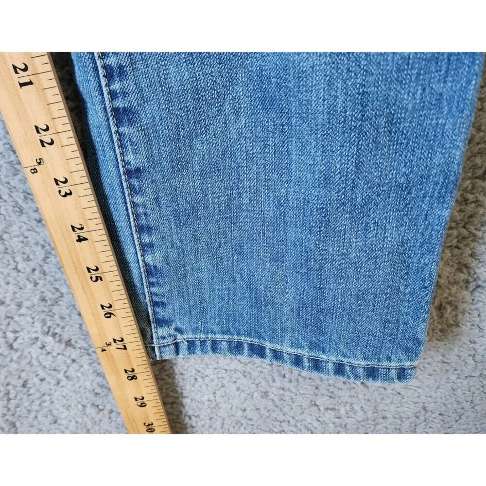 Mini Boden Blue Denim‎ Stretch Waist Jeans Youth Size 2Y 100% Cotton